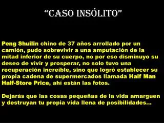 caso ins lito