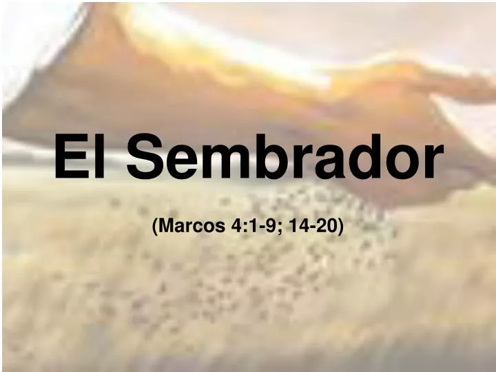 el sembrador