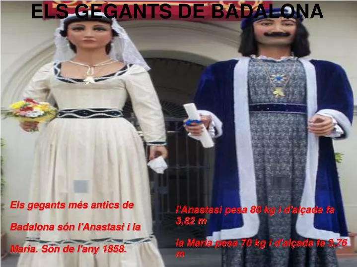 els gegants de badalona