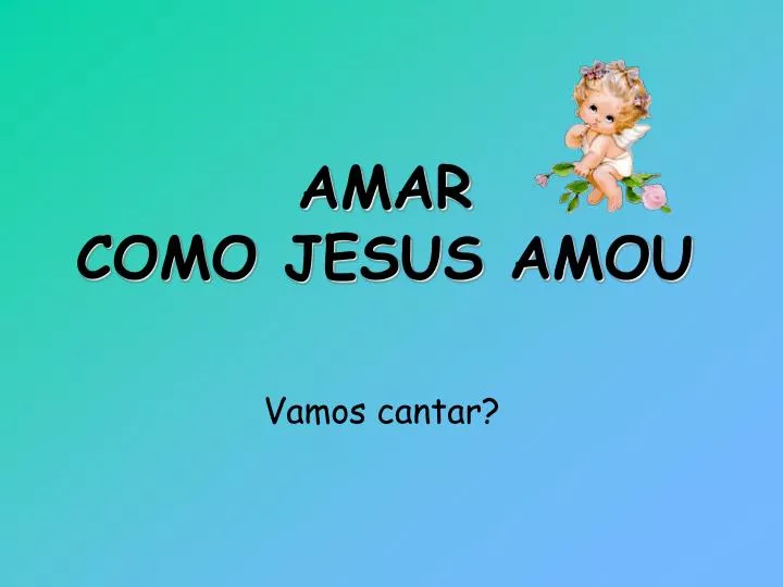 amar como jesus amou