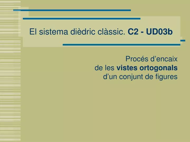 el sistema di dric cl ssic c2 ud03b