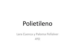 polietileno
