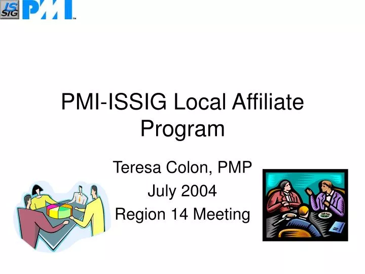 pmi issig local affiliate program