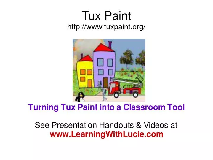 tux paint http www tuxpaint org