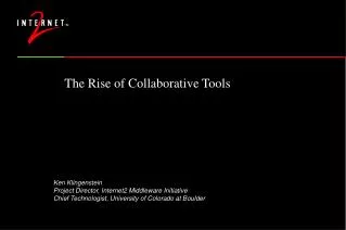 the rise of collaborative tools