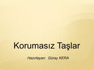 korumas z ta lar