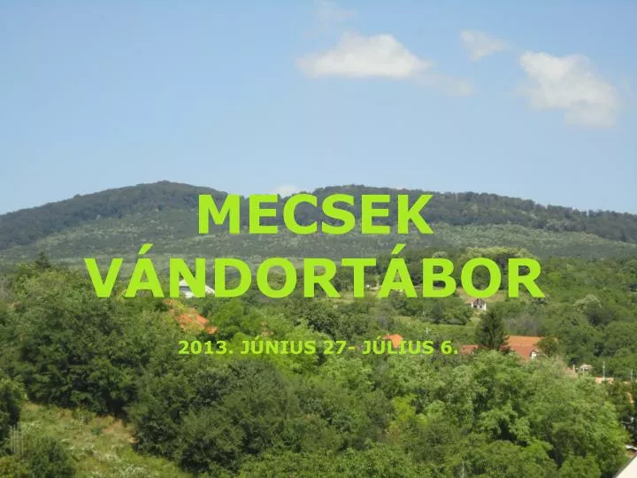 mecsek v ndort bor