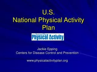 U.S. National Physical Activity Plan