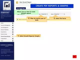 CREATE PDF REPORTS &amp; GRAPHS