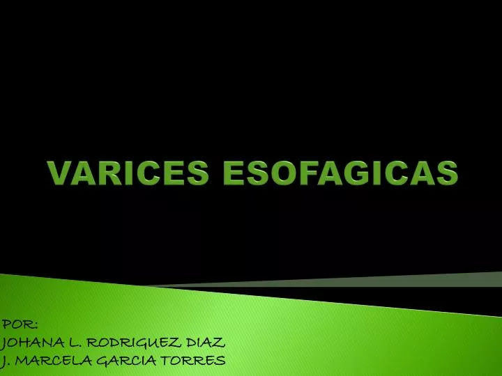 varices esofagicas