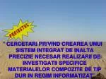 PROIECTUL - slide 1