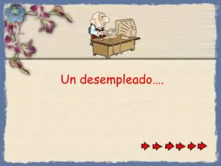 un desempleado