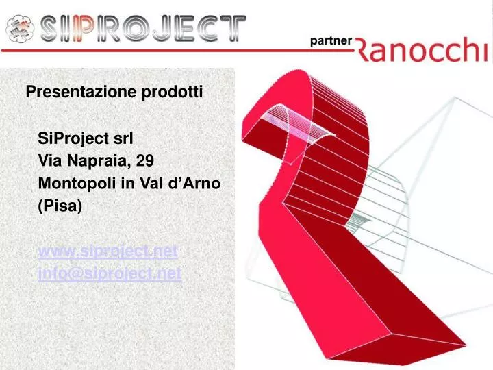 presentazione prodotti