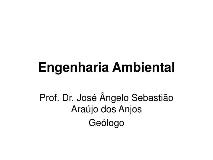 engenharia ambiental