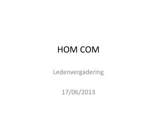 hom com