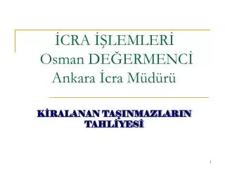 cra lemler osman de ermenc ankara cra m d r