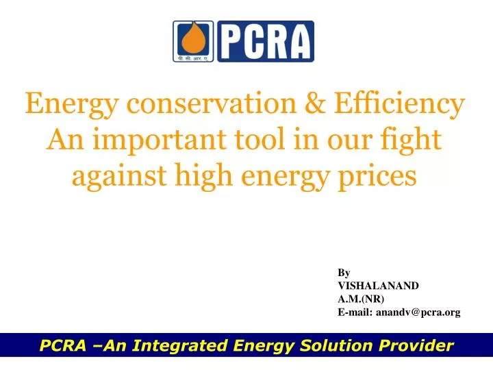 energy conservation efficiency an important tool in our fight against high energy prices