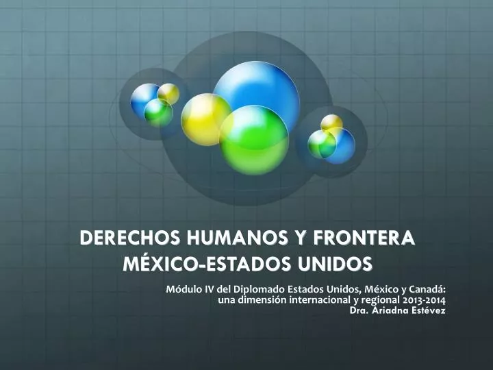 derechos humanos y frontera m xico estados unidos