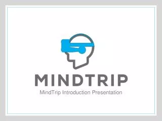 MindTrip Introduction Presentation