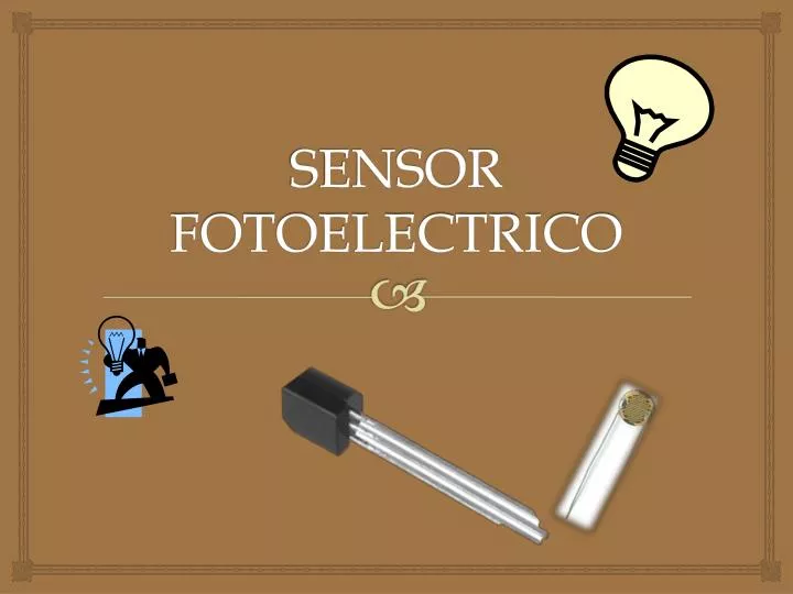 sensor fotoelectrico