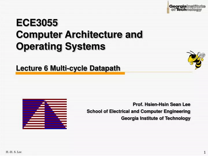 ece3055 computer architecture and operating systems lecture 6 multi cycle datapath