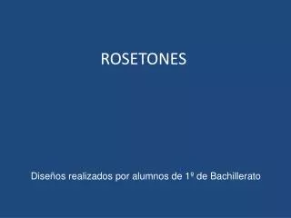 rosetones