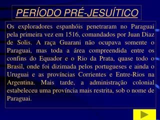 per odo pr jesu tico