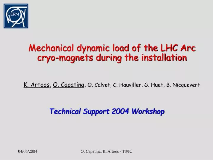 technical support 2004 workshop