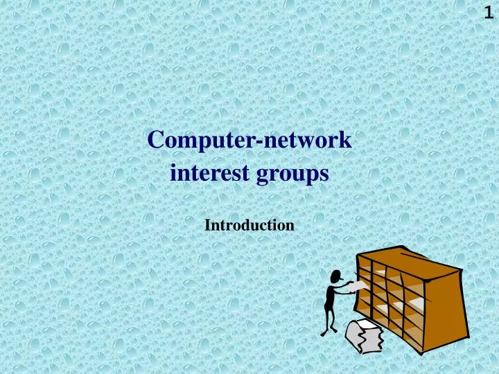 computer network interest groups