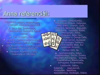 anna referenci i