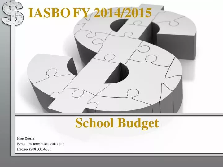 school budget