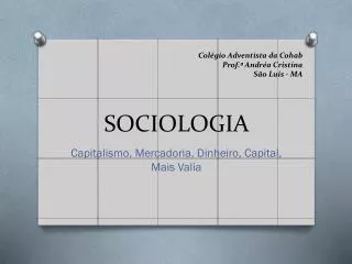 sociologia