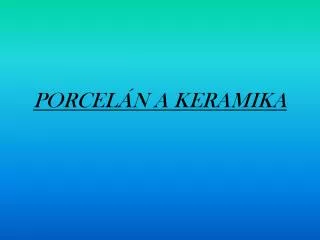 porcel n a keramika