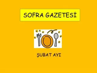 sofra gazetes