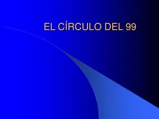 el c rculo del 99