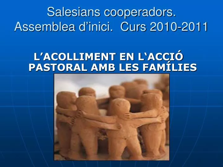 salesians cooperadors assemblea d inici curs 2010 2011