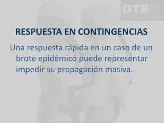 respuesta en contingencias