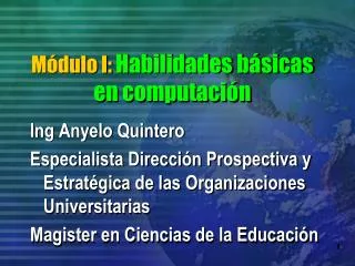 m dulo i habilidades b sicas en computaci n
