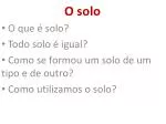 O solo - slide 1