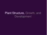 Plant Structure, Growth, and Development - slide 1
