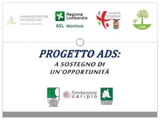 progetto ads a sostegno di un opportunit