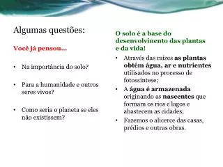 algumas quest es