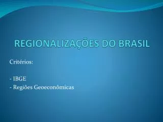regionaliza es do brasil