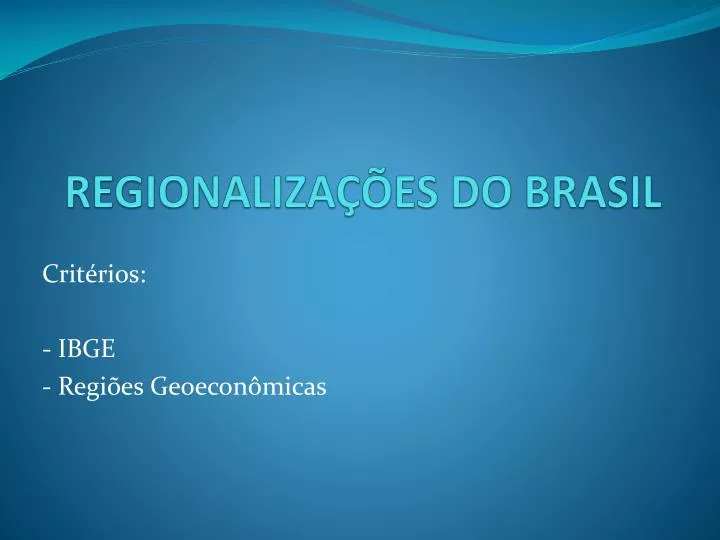 regionaliza es do brasil