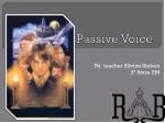 Passive Voice - slide 1