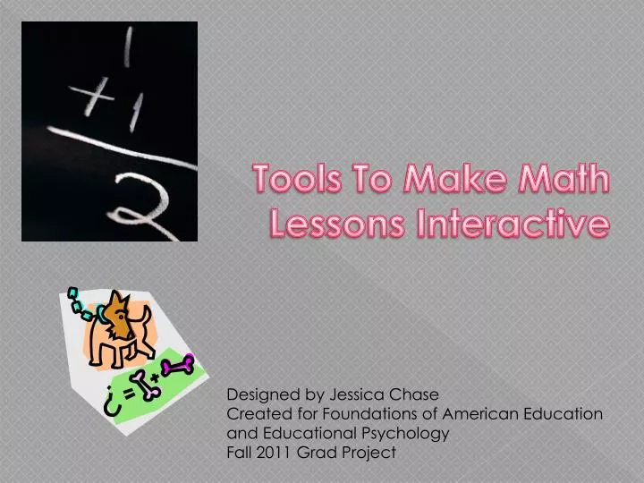 tools to make math lessons interactive