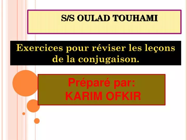 s s oulad touhami