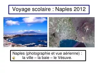 voyage scolaire naples 2012