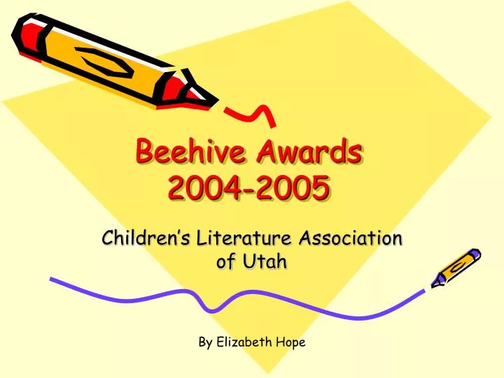 beehive awards 2004 2005