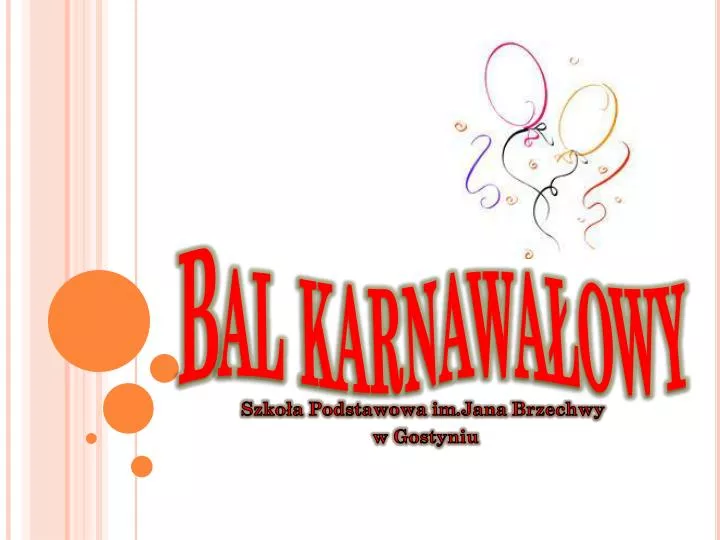 bal karnawa owy